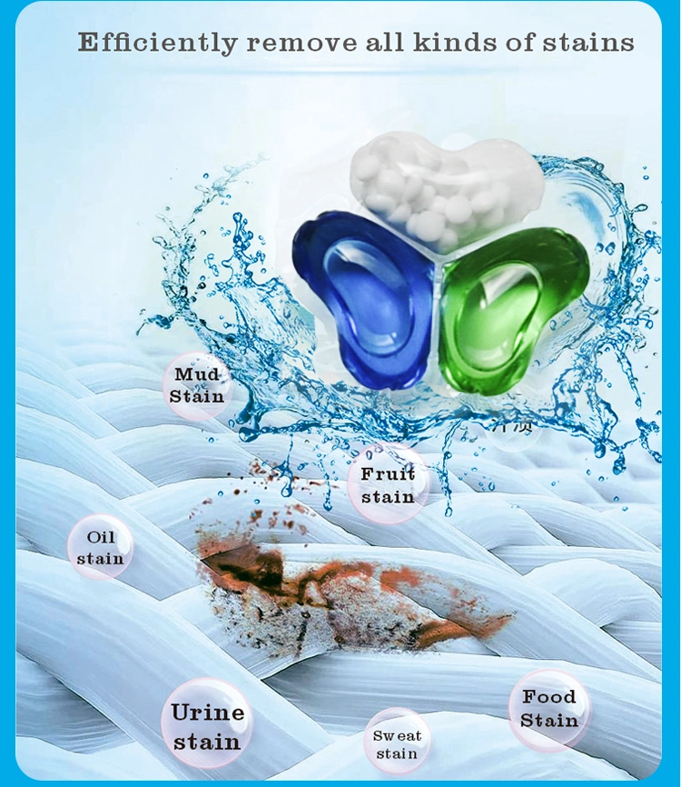 Laundry Pods Laundry Capsule Detergent Liquid 3 in 1